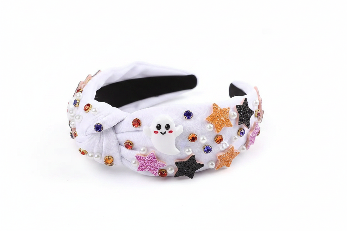 Diadema Halloween Blanca